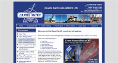 Desktop Screenshot of danielsmithindustries.co.nz